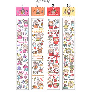 Sticker bé gái cute - mjstore