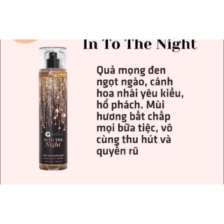 Nước hoa dưỡng thể body mist bbw