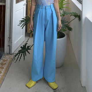 Quần Khaki DECAO Gập Cạp Xanh