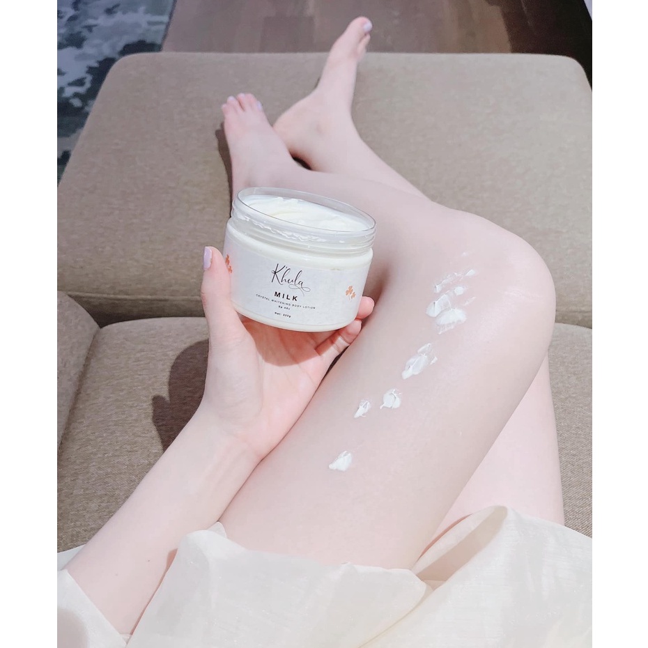 [HỘP 550GR] Kem body siêu trắng Body Milk dòng kem body cao cấp dưỡng trắng da toàn thân