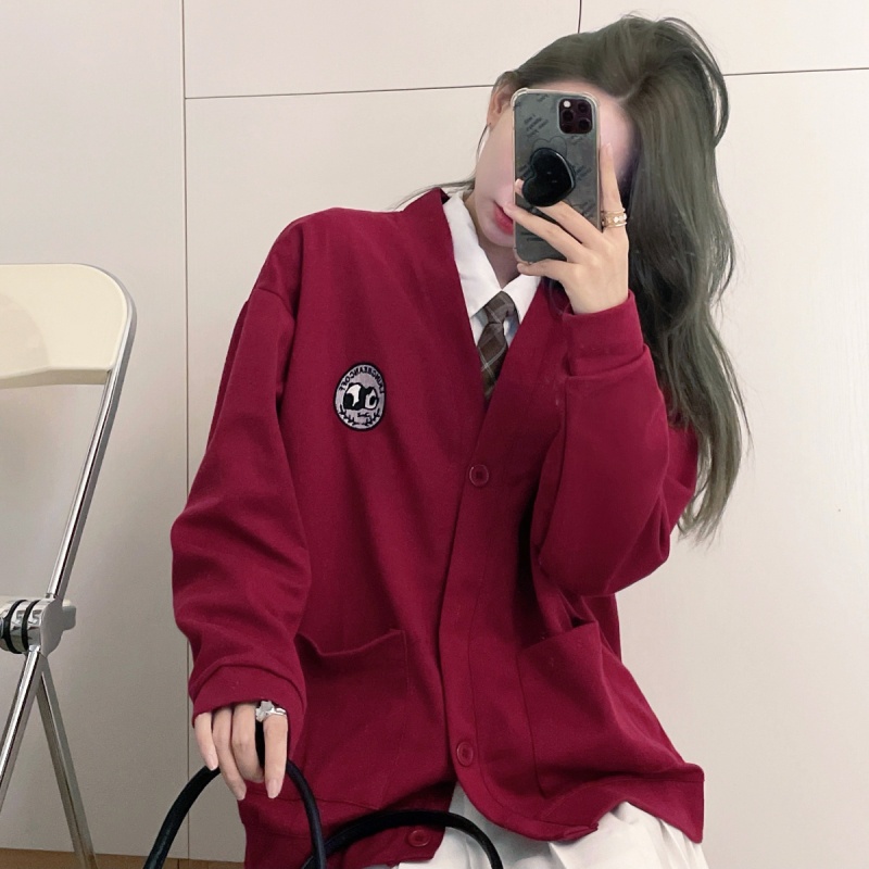 Áo khoác blazer cổ chữ V phong cách Hàn Quốc dành cho nữ | BigBuy360 - bigbuy360.vn