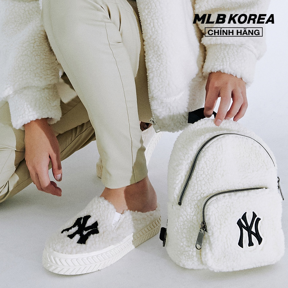 MLB - Balo mini phối lông Fleece 3ABKS0216-50CRS