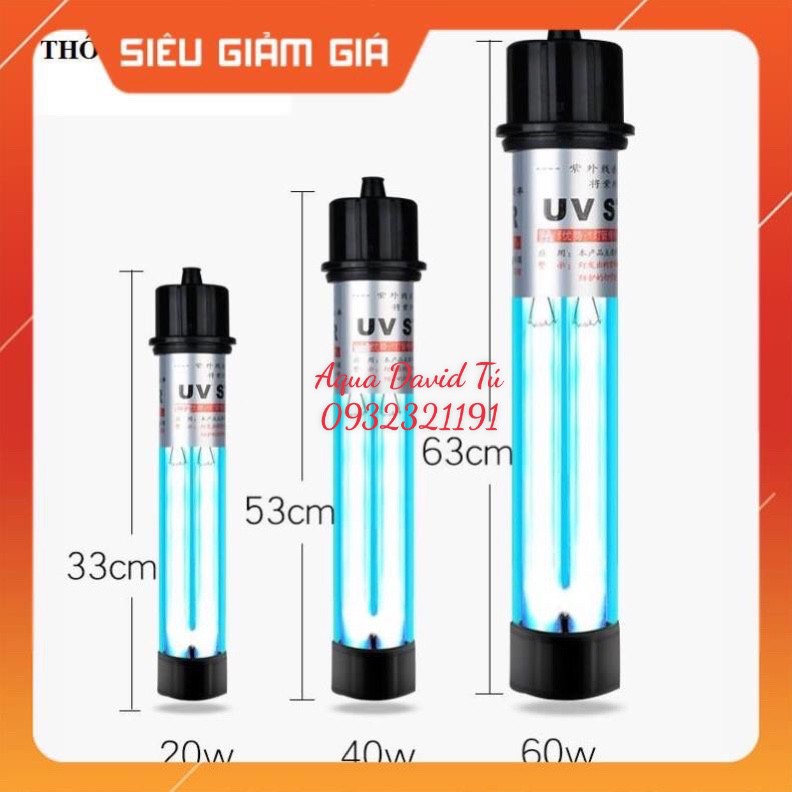 Đèn UV COCO Diệt Tảo, Diệt Khuẩn Hồ Cá Koi
