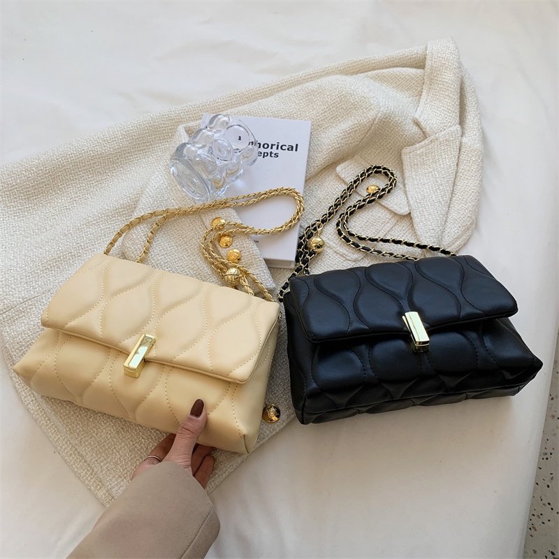 Túi Đeo Chéo Có Khóa Kéo Phong Cách Retro Hàn Quốc Cho Nữ