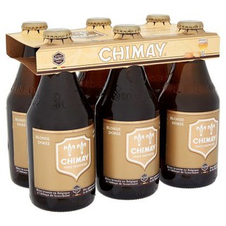 Lốc 6 Chai Bia Chimay Vàng (Gold Cap) 4.8% (330mlx6)