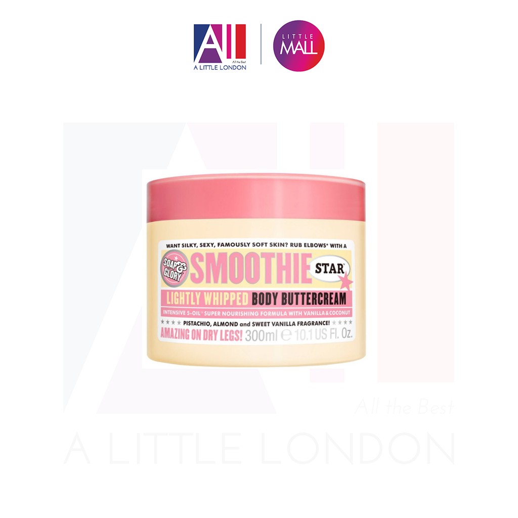 [TOP 1 SHOPEE] Dưỡng thể Soap &amp; Glory Smoothie Star Body Buttercream 300ml (Bill Anh)