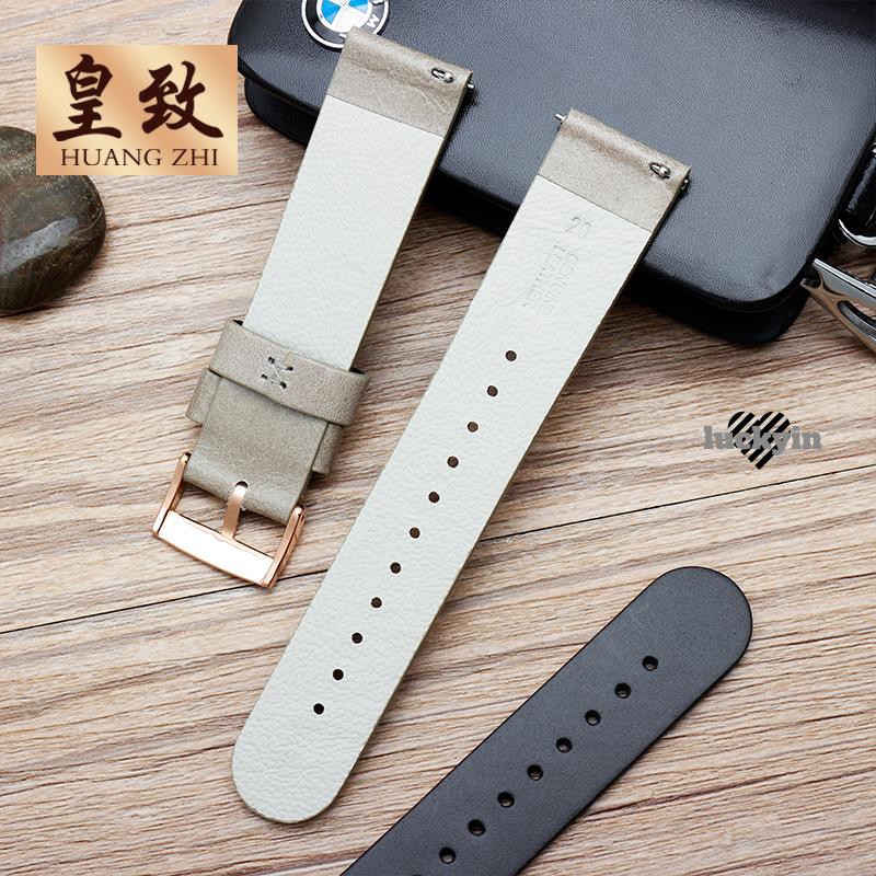 Dây Đeo Da Thật 18 20 22mm Tháo Gỡ Nhanh Cho Đồng Hồ Komono Nomos