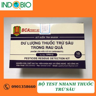 Bộ kiểm tra nhanh thuốc bảo vệ thực vật vpr10 bca
