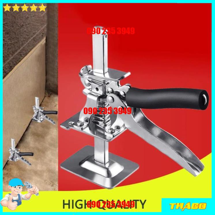 Con đội kê gạch chống trượt - Dụng cụ xây dựng ốp lát gạch men, nâng hạ tấm thạch cao, cửa gỗ đa năng QE0723
