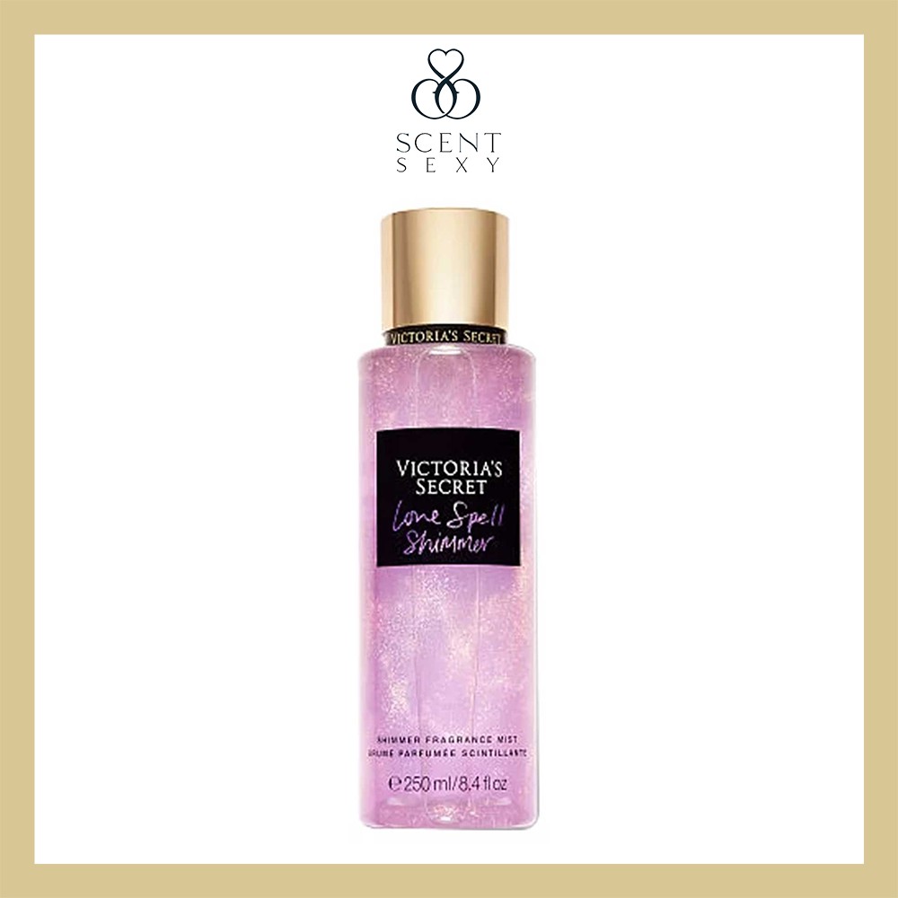 Xịt thơm có nhũ Victoria's Secret Shimmer - Love Spell ( 250mL )