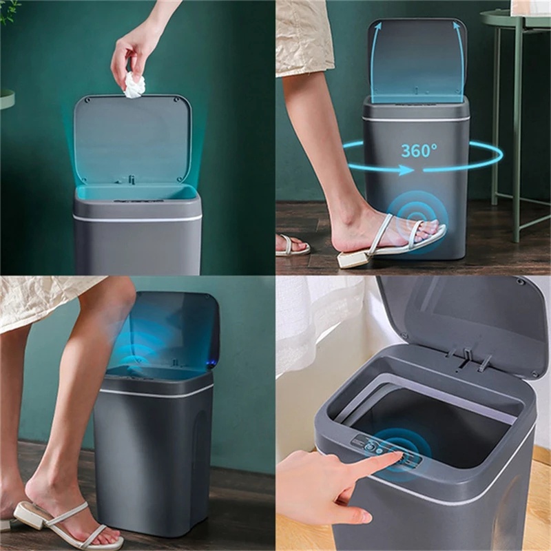 Thùng Rác Thông Minh Cảm Biến Chuyển Động L / 14L / 16L