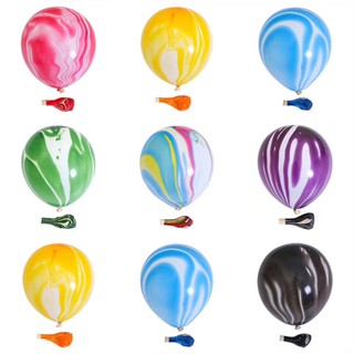 [BÓNG VÂN ĐÁ 💟] Bóng bay cao su 10 inch trang trí tiệc sinh nhật