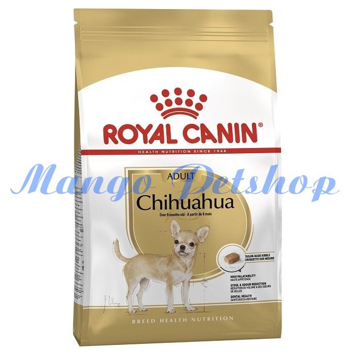 Thức ăn hạt cho chó Royal Canin Chihuahua Adult túi 500Gr