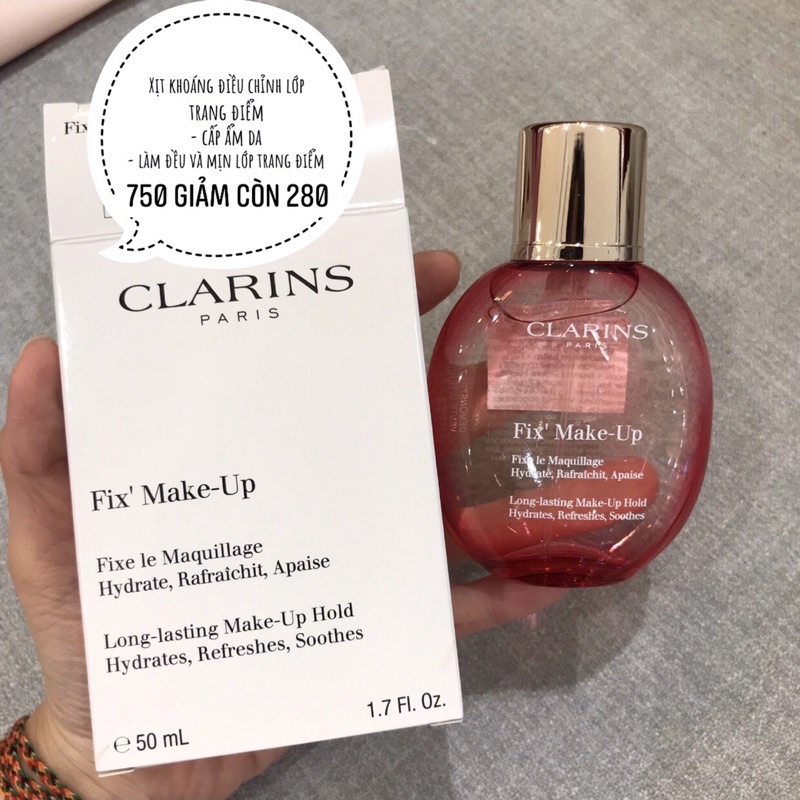 SALE dòng makeup CLARINS ( Kem nền, son môi, xịt khoáng,...) | BigBuy360 - bigbuy360.vn