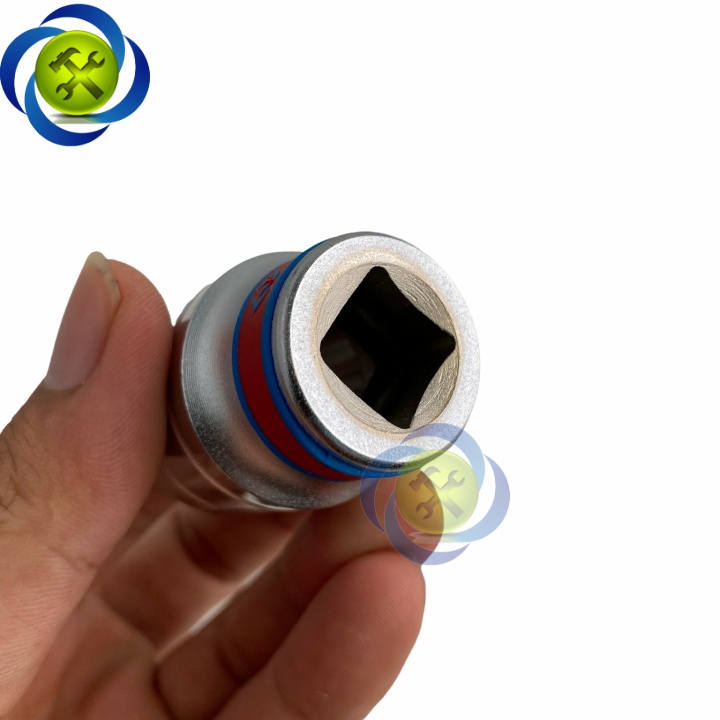 Tuýp 15/16 hệ inch 1/2 Kingtony 433030S loại ngắn 12 cạnh màu trắng 23.81mm