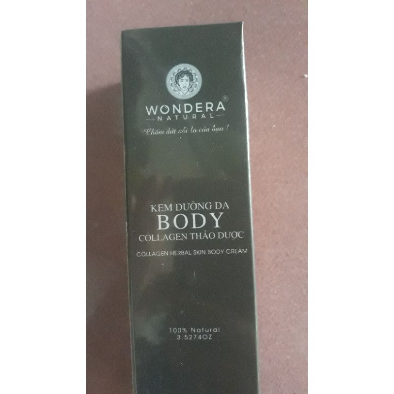 kem dưỡng da body colagen thảo dược wondera