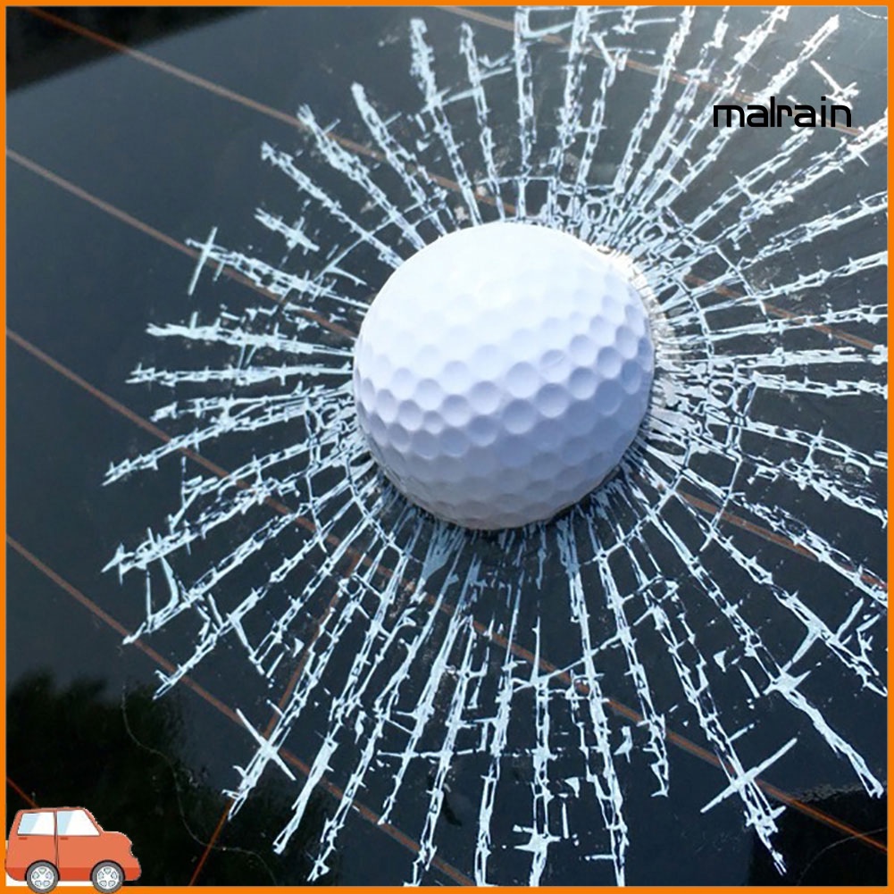 Miếng dán trang trí xe hơi hình quả bóng golf hiệu ứng 3D vui nhộn