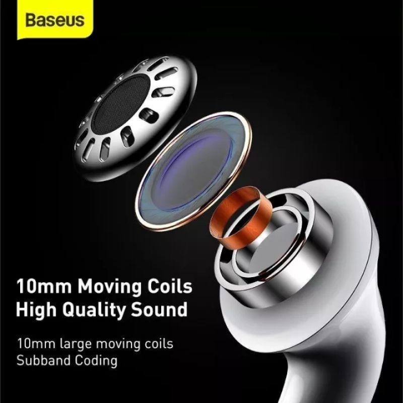 Tai Nghe Bluetooth 5.0 Baseus Encok W3 Cảm Biến Chạm, Chống Ồn,..