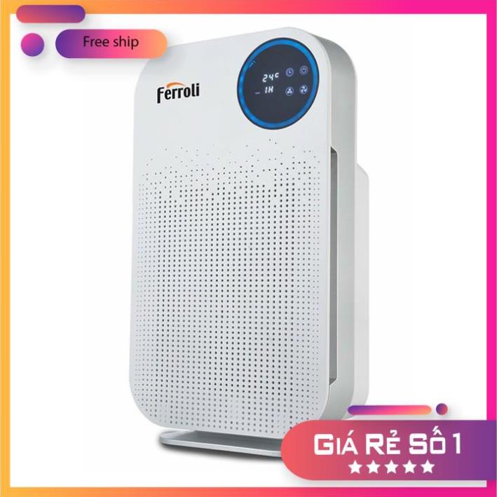 Máy lọc không khí và tạo ion, diệt khuẩn Ferroli FAP-48D 24m2 Chính hãng, bảo hành 2 năm