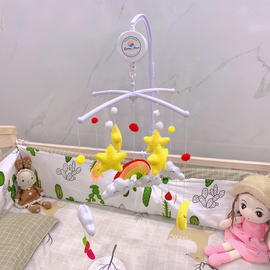 ((May thủ công) Mẫu treo nôi bầu trời handmade