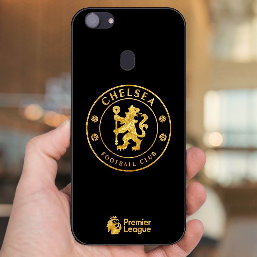 Ốp lưng Oppo F5, F5 Youth, F7 viền đen in hình Chelsea FC
