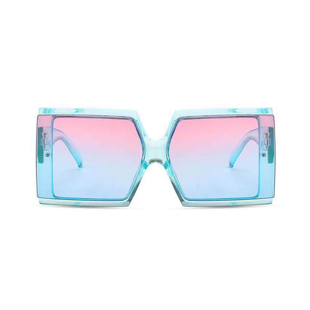 TWINKLE Kính Mát Gọng Vuông Lớn Trong Suốt Thời Trang Hàn Quốc Cho Nam Nữ