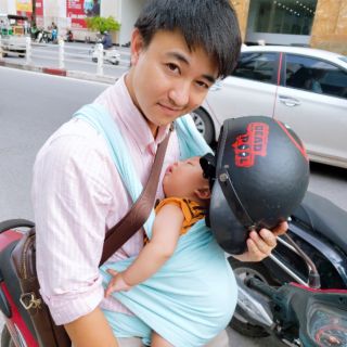 Địu vải Bamo Art