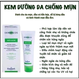 (hàng sẵn )Kem dưỡng dermacos