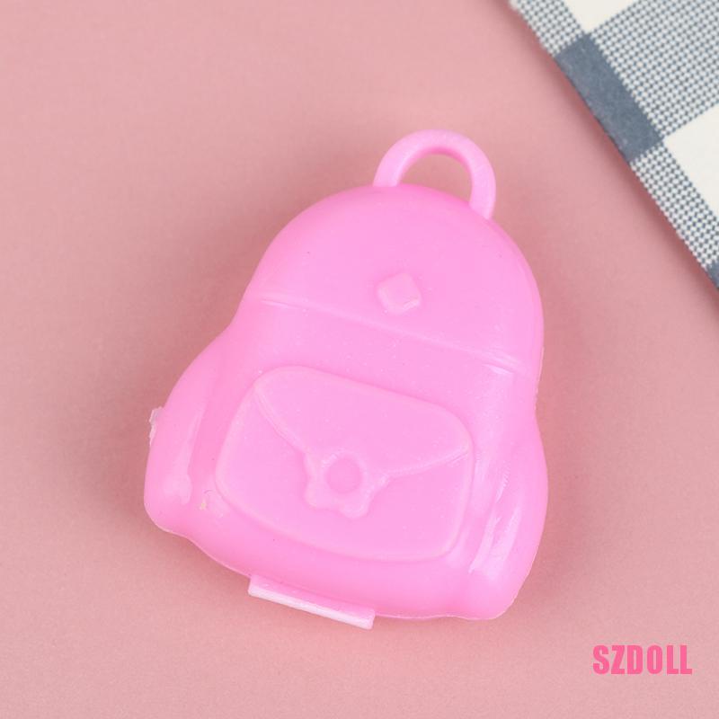 Set 10 Phụ Kiện Đi Học Mini Tỉ Lệ 1/12 Cho Nhà Búp Bê