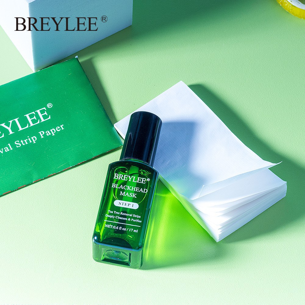 BREYLEE Blackhead Removal Essence 17ml+17ml Shrinking Serum Tighten Pores Deep Cleanse Oil Control Skin Care Set | BigBuy360 - bigbuy360.vn
