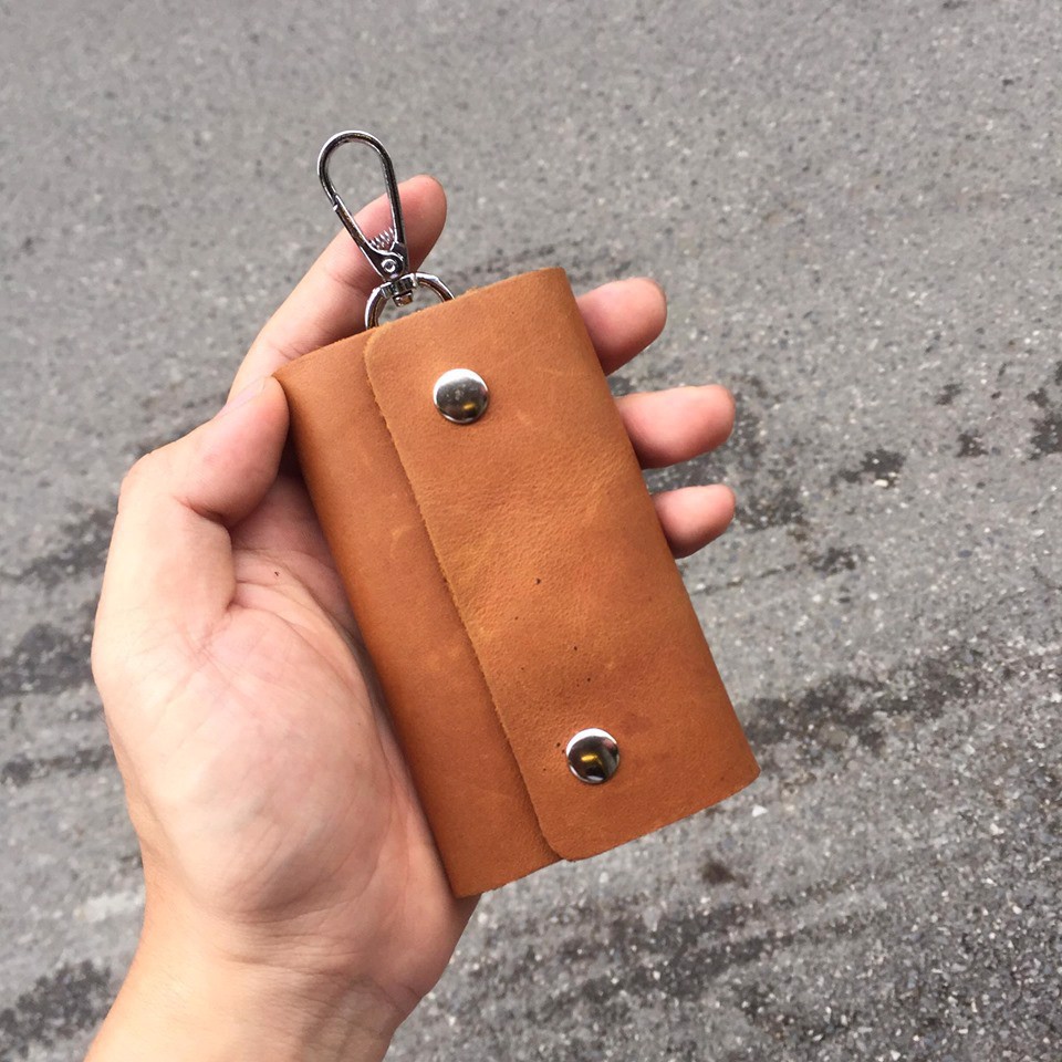 Móc Khóa Da Thời Trang Cao Cấp - KC18 [BẢO HÀNH TRỌN ĐỜI]