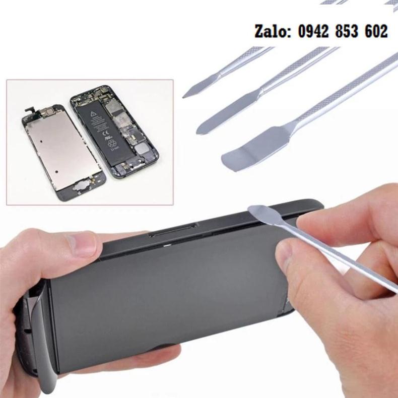 Set 3 dụng cụ kim loại hỗ trợ sửa chữa tháo lắp điện thoại di động dễ dàng