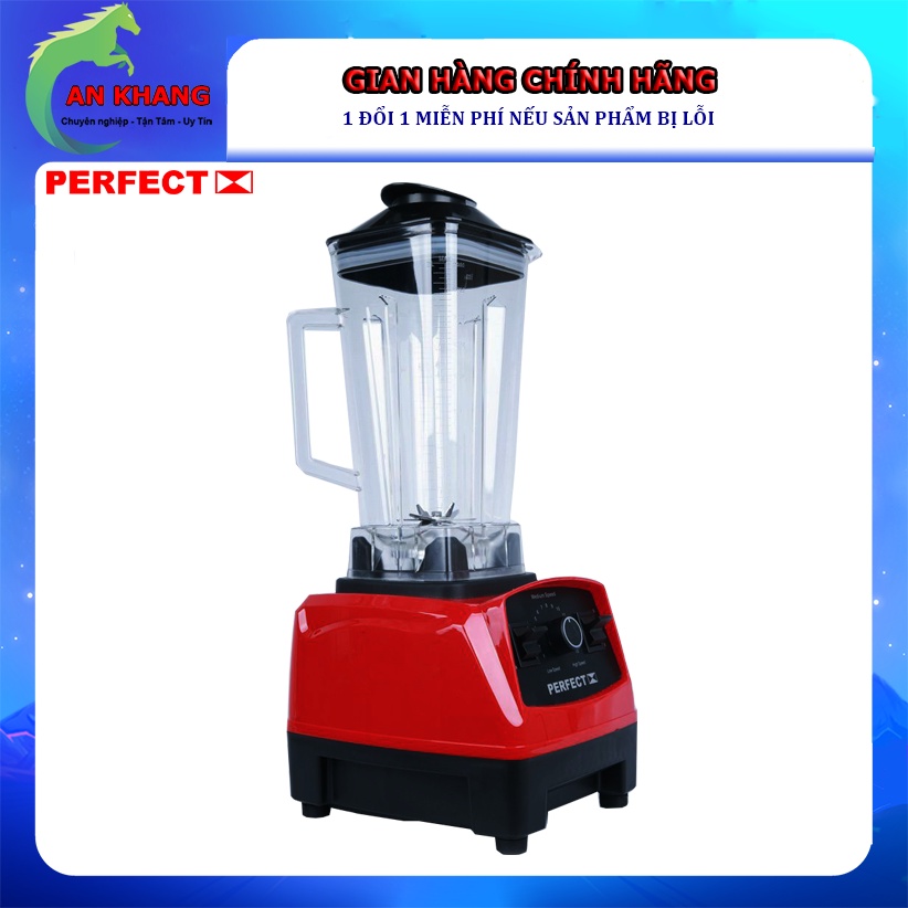 Máy Xay Sinh Tố Công Nghiệp Perfect 1500W 2 Lít PF-ST05 - Xay Nhiễn Được Đá Bi - Hàng Chính Hãng (Bảo Hành 12 Tháng)
