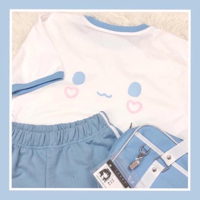 Set đồ mặc nhà Cinamoroll xanh dương