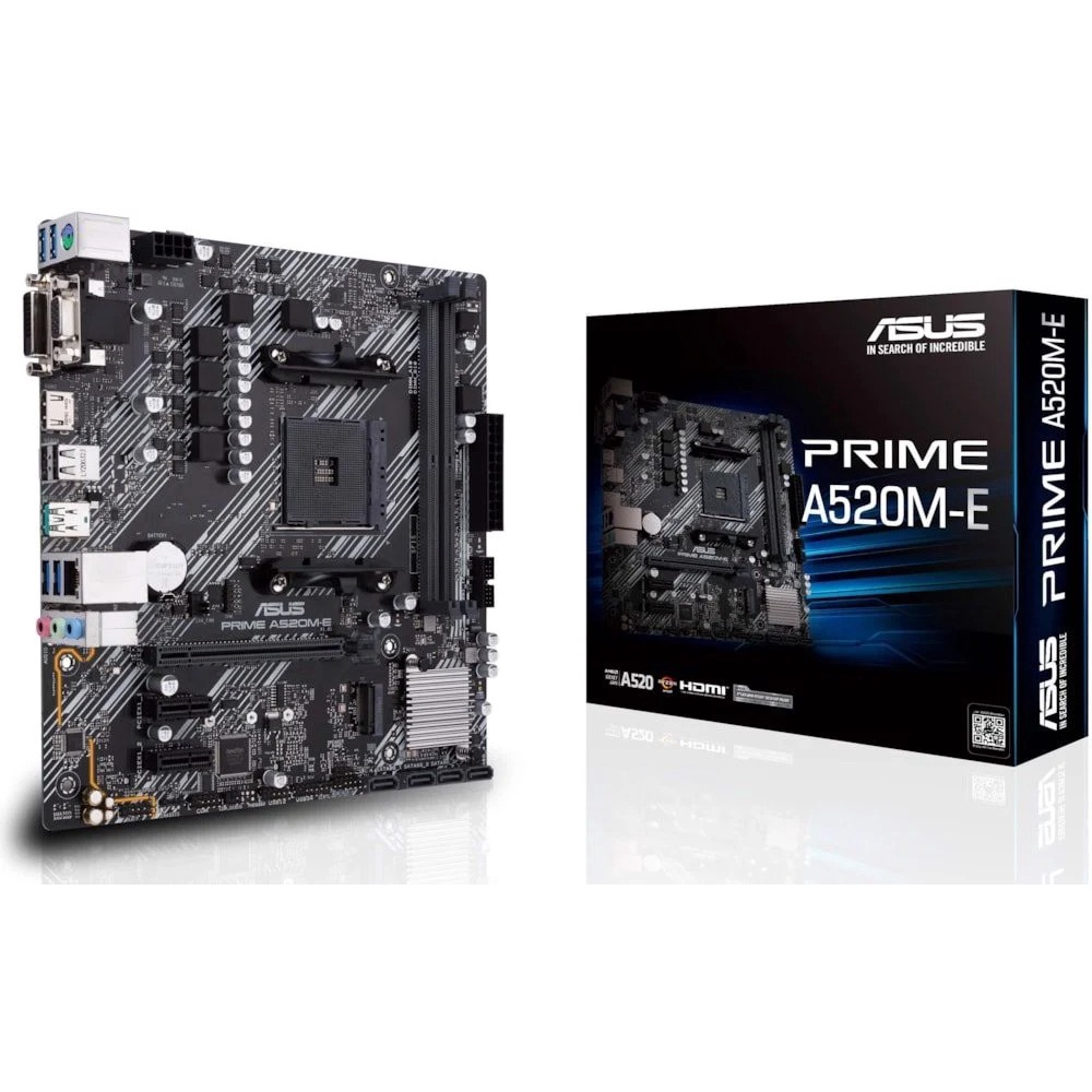 Mainboard ASUS PRIME A520M-A FULL BOX - new - giá Thanh lý - bảo hành 1 năm