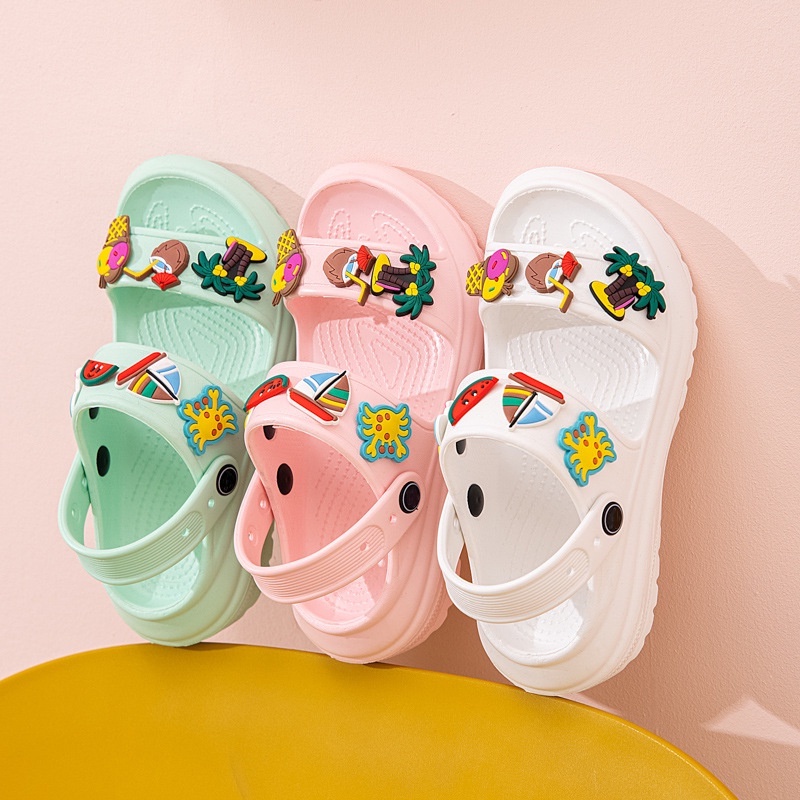 Sandal bé gái dép quai bé gái dép quai cho bé gái dép bánh mì cho bé dép cho bé gái dép be gái