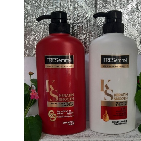 Combo Dầu gội đầu 400g + Dầu xả 400g TRESemmé Thái Lan