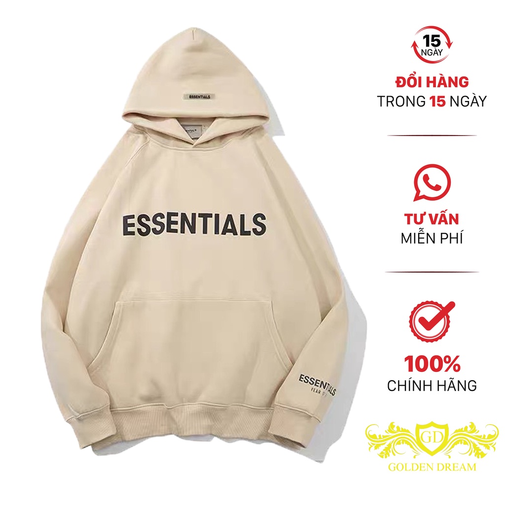 Áo Hoodie Nam GOLDEN DREAM Vải Nỉ IN Chữ Nổi Bật  U339