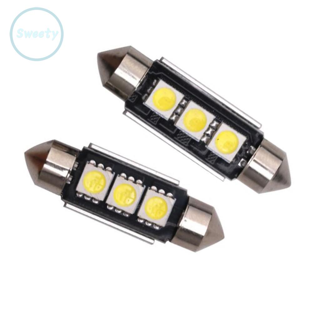 2 Bóng Đèn Led De3423 De3425 Error Free 180 Độ