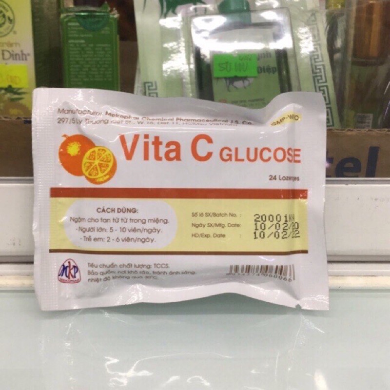 Kẹo Ngậm Bổ Sung VitaminC -Vita C