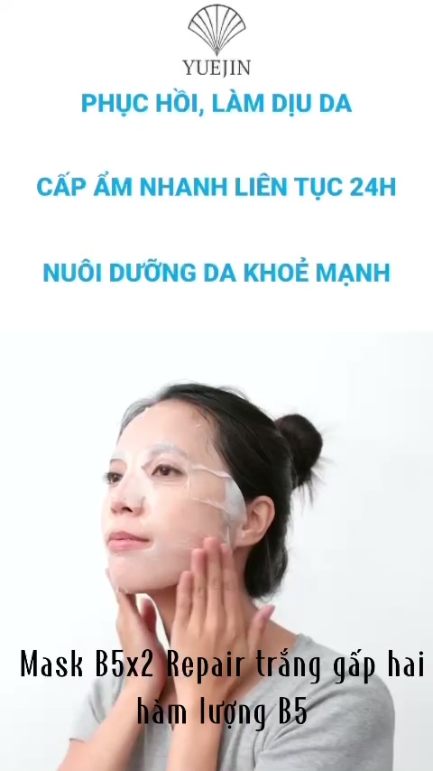 MẶT NẠ YUEJIN B5 EGF PHỤC HỒI DA CẤP ẨM, YUEJIN MELASMA SOS MASK, YUEJIN LIPOSOME PP MASK | BigBuy360 - bigbuy360.vn