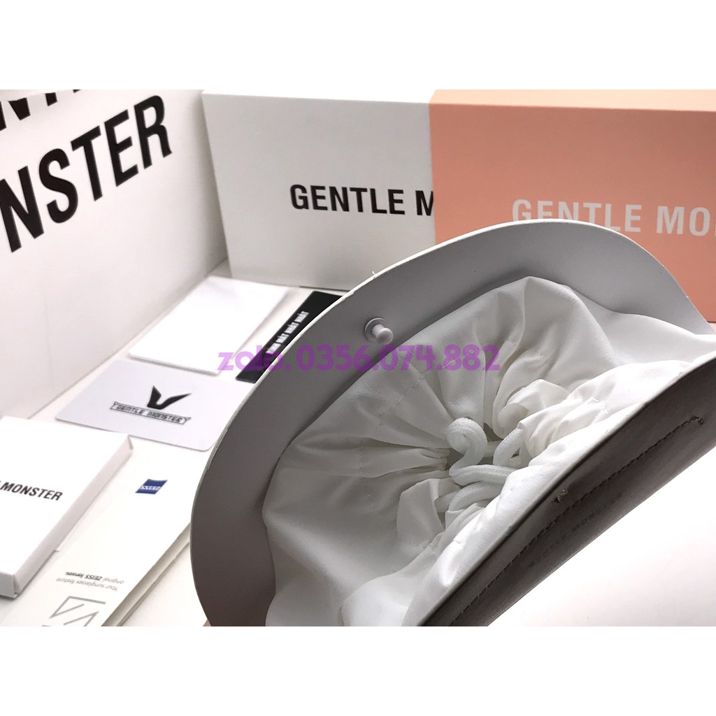 Hộp đựng kính thương hiệu Gentle Monster  trắng