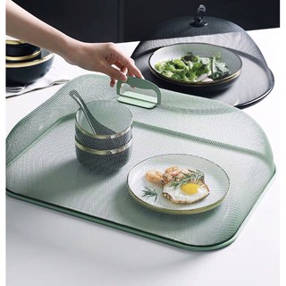 Lồng bàn kim loại phủ thức ăn gia đình phong cách hiện đại và tiện nghi