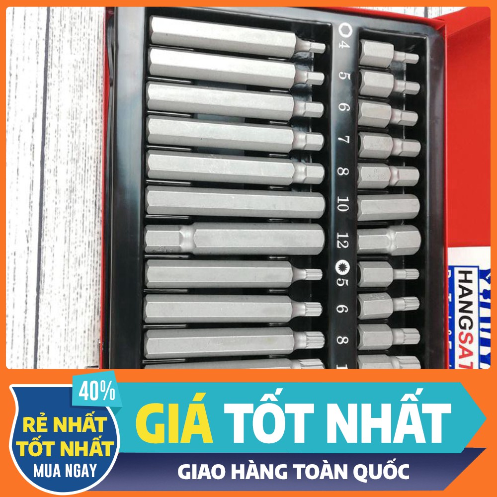 [ HÀNG CHÍNH HÃNG - GIÁ TỐT NHẤT ] BỘ MŨI ĐÓNG LỤC GIÁC 40 CHI TIẾT TOP XỊN(CHO KHÁCH XEM HÀNG)