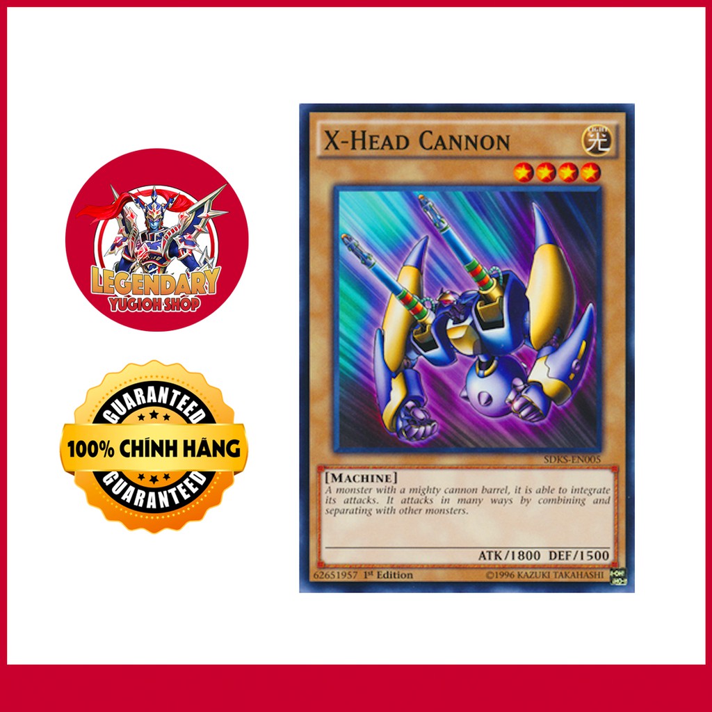 [EN][Thẻ Bài Yugioh Chính Hãng] X-Head Cannon