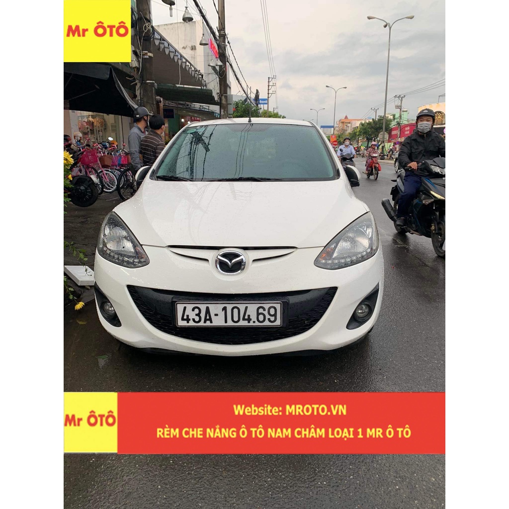 Rèm Che Nắng Xe MAZDA 2S 2010-2015 Hàng Loại 1 MR Ô TÔ