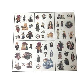FUN Nhãn dán họa tiết hoạt hình đáng yêu chống thấm nước Demon Slayer: Kimetsu no Yaiba Kamado Nezuko