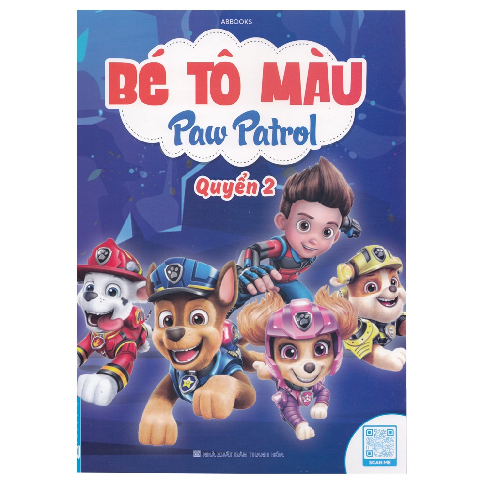 Sách - Bé Tô Màu Paw Patrol - Quyển 2 - 8931805364405