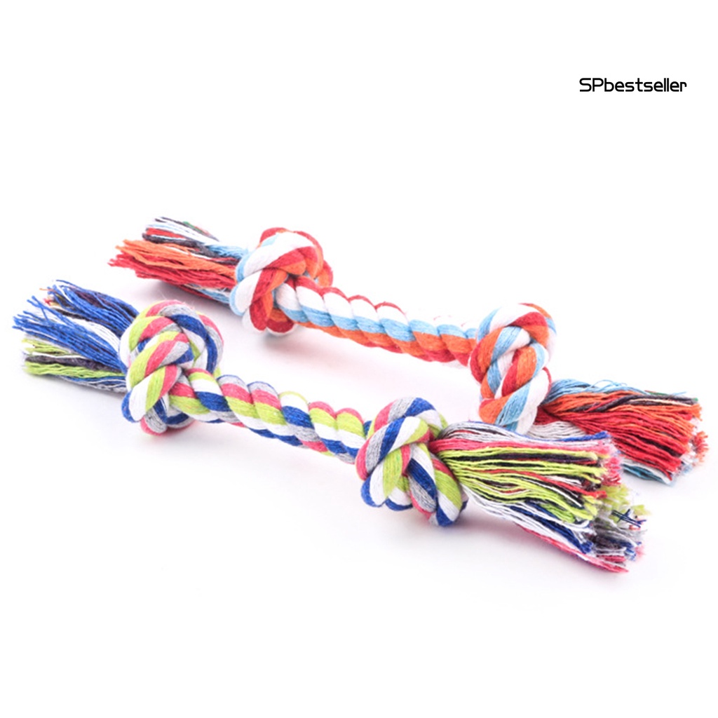 Set 3 Dây Thừng Cotton Bện Đồ Chơi Cho Thú Cưng