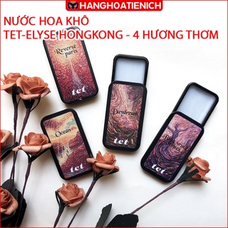 Nước hoa khô TET-Elyse HongKong - Nước hoa bỏ túi nhỏ gọn, thơm, tiện dụng - Hạn sử dụng 5 năm